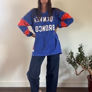 Vintage Denver bronco’s shirt
